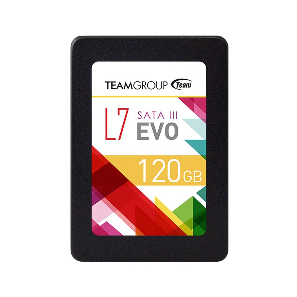 [Mã ELMALL10 giảm 10% đơn 500K] Ổ cứng SSD Team Group L7 EVO 120GB Sata III 2.5inch 7mm