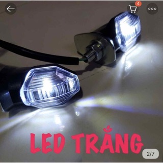 Đèn Xi nhan led  nhỏ gọn gắn vario, click, winner x... giá 1 cặp..