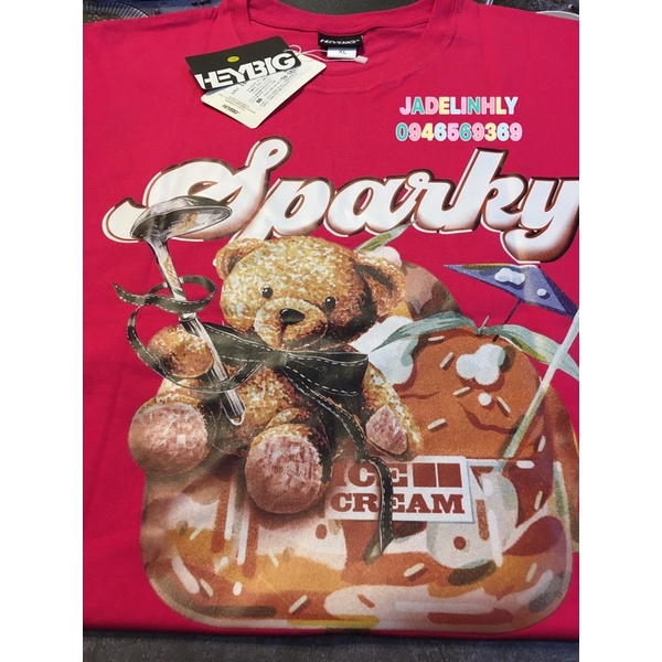 Áo phông nelly heybig sale (có sẵn) 19 sparky