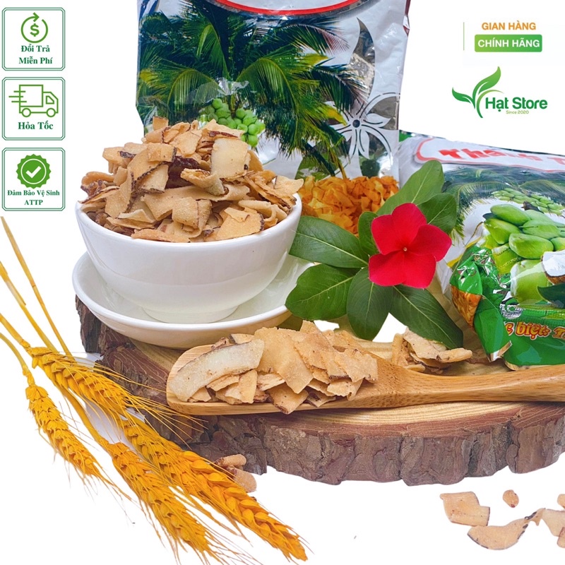 500Gr Dừa Khô Sấy Giòn Thơm, Ngon, Như Hình