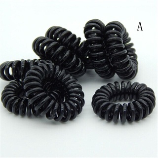 Dây Cột Tóc Lò Xo Đen Nhỏ 3cm Lẻ 1 Cái