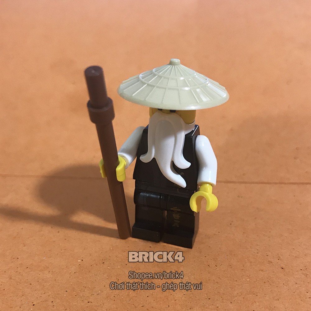 Minifigures sư phụ Wu - Đồ chơi mô hình lắp ghép non-lego