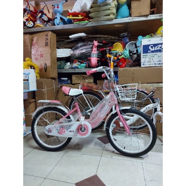 Xe đạp bé gái nhiều màu hồng, đỏ, tím 2 khung nhiều thương hiệu Xaming, H&T Bike, Xiao Ming... size 16 , 18 , 20 inch