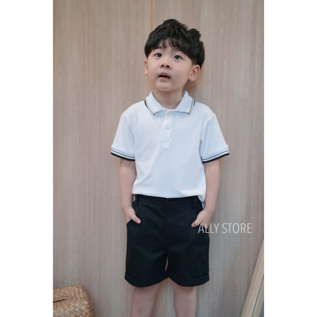 Bộ polo cao cấp mùa hè cho bé trai - mã K124