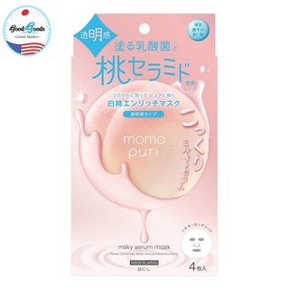 Mặt nạ Momopuri Milky Serum Mask 4 miếng