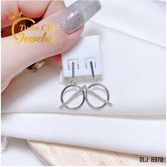 Bông Tai Bạc ⚡BẠC ĐẸP⚡ Khuyên Tai Bạc Đẹp Kiểu Dáng Cá Tính