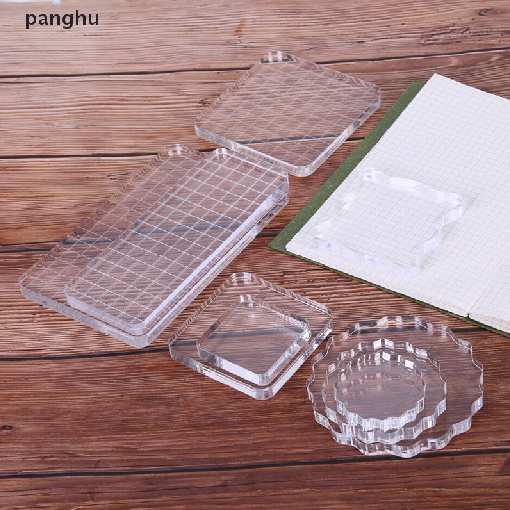 Con Dấu Bằng Acrylic Trong Suốt Dùng Trang Trí Sổ Tay DIY