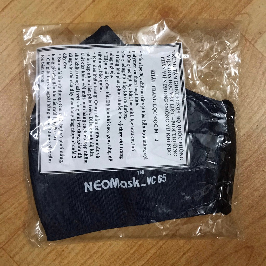 Khẩu trang 5 lớp Ruột tháo rời NEOMASK-VC65 | BigBuy360 - bigbuy360.vn
