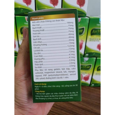An Vị ST -  Giảm loét dạ dày, tá tràng, chảy máu dạ dày, ợ hơi, ợ chua