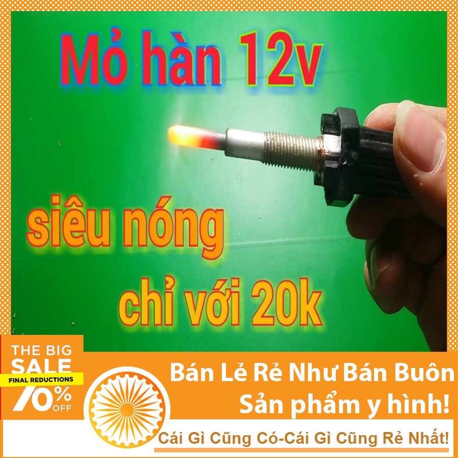 HAUI Bugi Sấy 12V / 24V GM2 (Hàng Nhật) DHCNHN