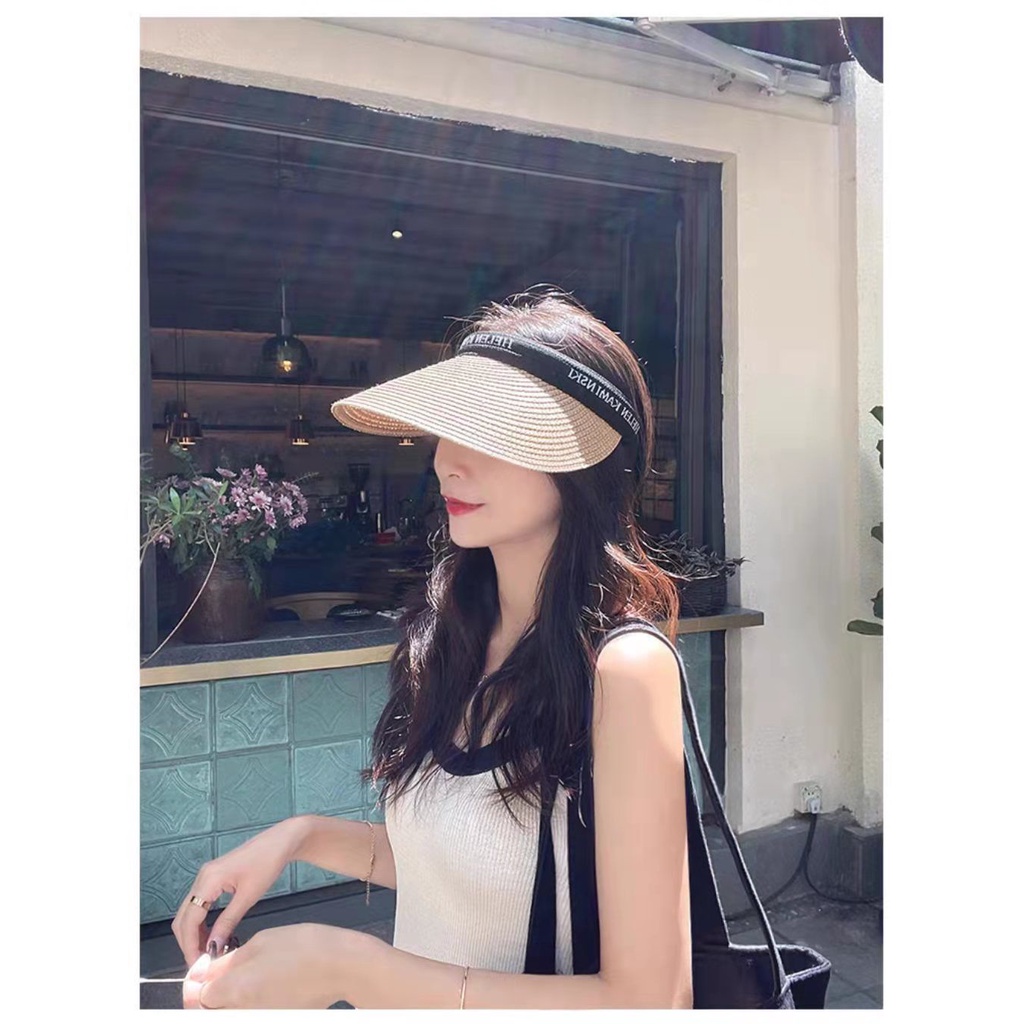 Mũ Lưỡi Trai Nửa Đầu Chống Nắng Cao Cấp Thời Trang Mùa Hè Cho Nữ