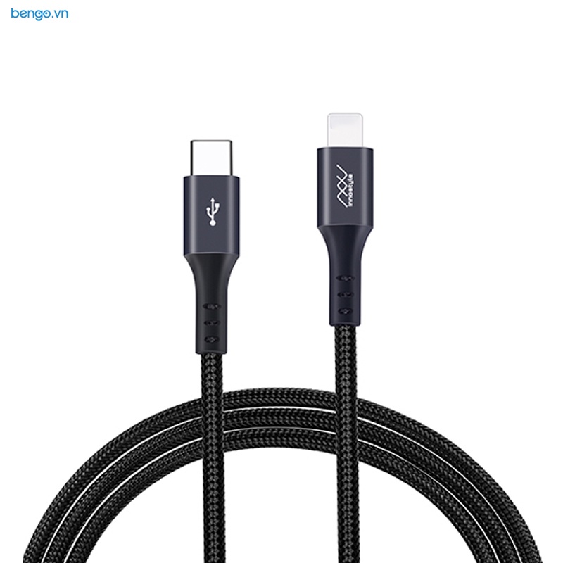 Cáp Sạc USB-C To LN MFI 1.5m INNOSTYLE DuraFLEX DuPont Kevlar