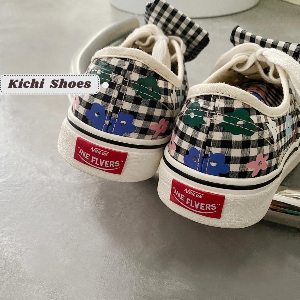 Giày vải canvas túi hộp có thể tháo rời BILUN phong cách ulzzang Kichi Shoes - mã 1188
