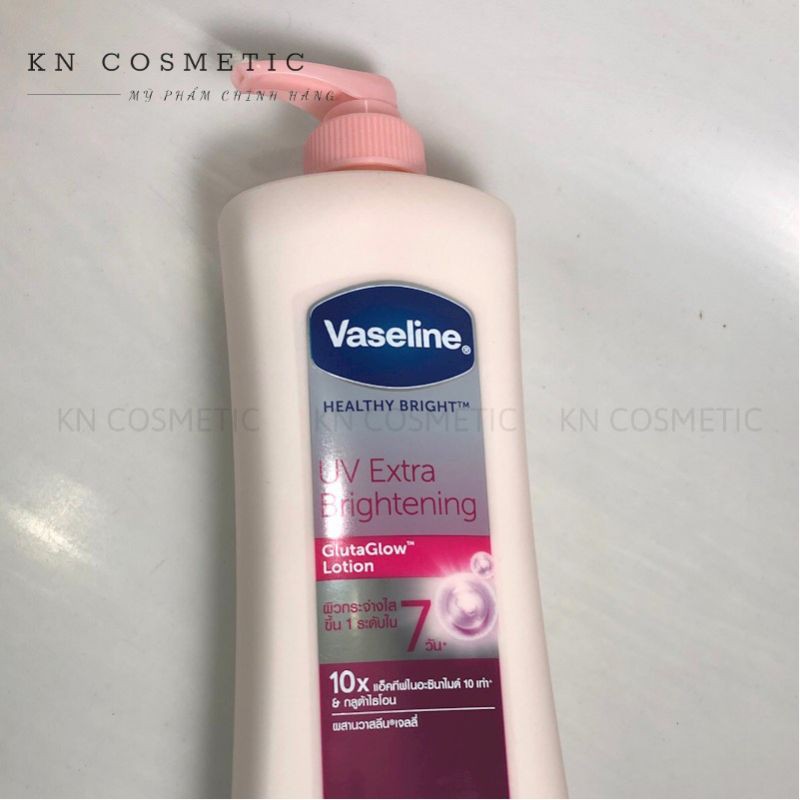 Sữa Dưỡng Thể Trắng Hồng Vaseline UV Lightening 10x 380ml