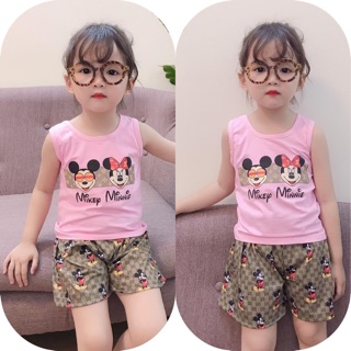 [FREESHIP] Set mickey bé gái (size 4-21kg)