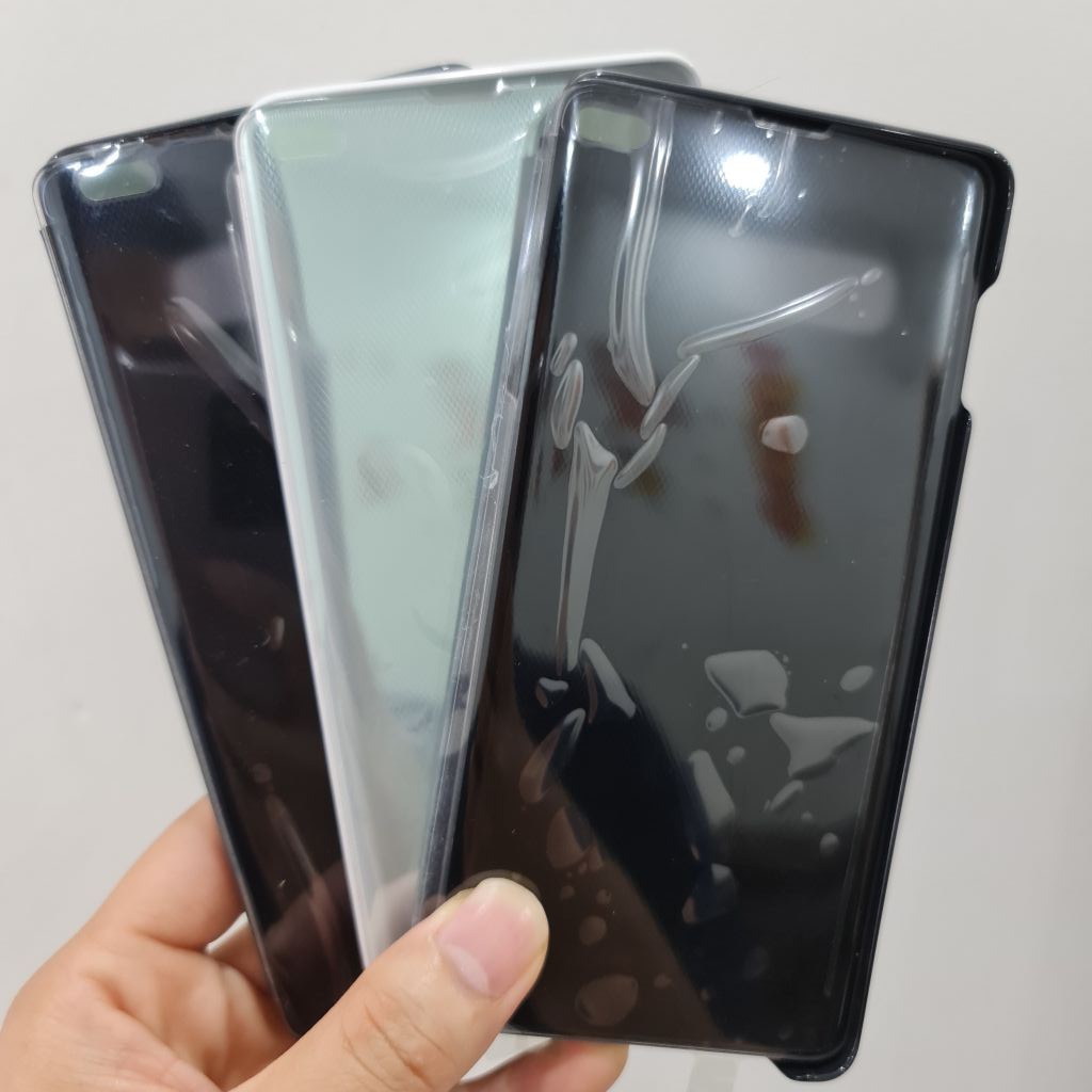 Bao Da Clear View Samsung Galaxy S10 Plus