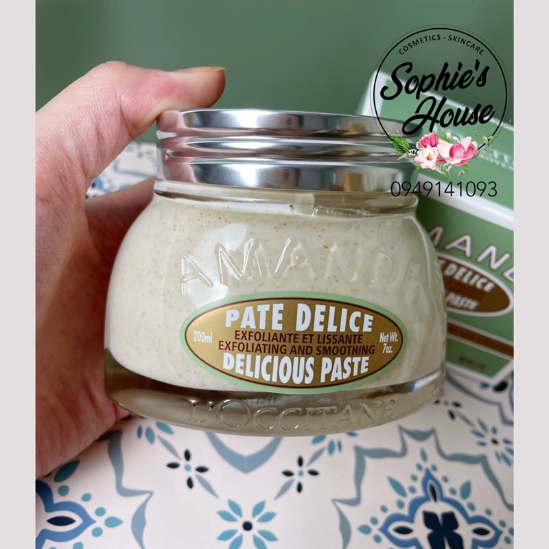 Kem tẩy da chết hạnh nhân Loccitane / L’Occitane Almond Delicious Paste