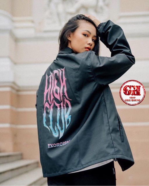 FREESHIP 50K - Áo Khoác Dù ZIPU JACKET HIGH CLUB Unisex | BigBuy360 - bigbuy360.vn