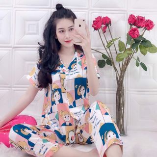 Set lụa satin siêu xinh size M (43-50kg)