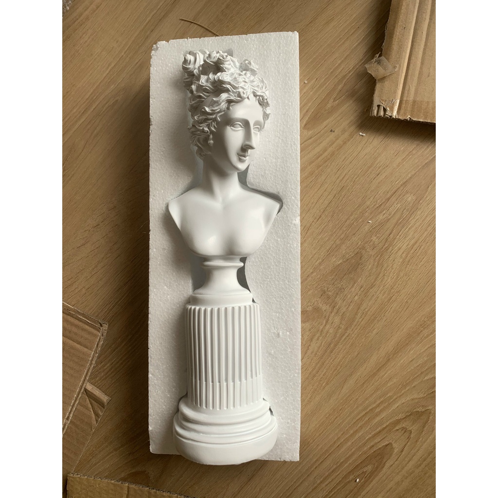 [ DEAL GIẢM SHOCK ] Tượng nữ thần hy Lạp size to 37cm và 44cm trang trí nhà cửa size to đep sang trọng