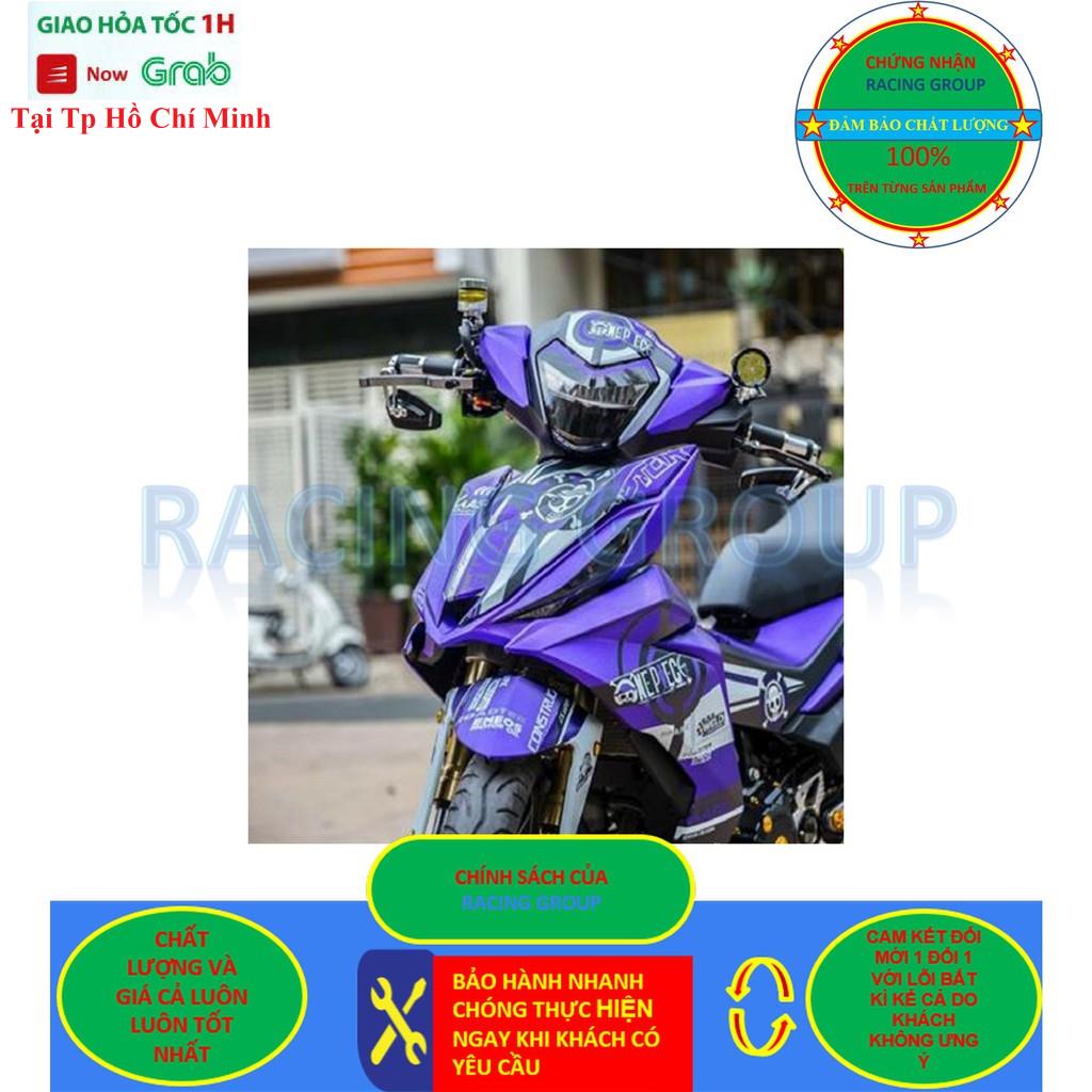 Gương Gù Xe Máy Thời Trang - Kính Gù Chiếu Hậu Xe Máy Kiểu CRG Gắn Gù Tay Lái Xe Máy 1 Cặp Màu Bạc