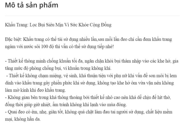 Khẩu trang chính hãng 3 lớp lọc bụi siêu mịn hiệu MUIDOI