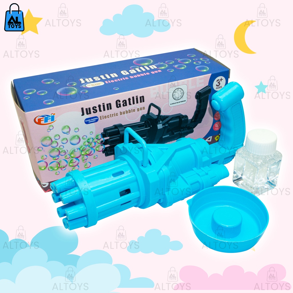 Súng Bắn Bong Bóng Xà Phòng Điện Tử FU1154 Cho Trẻ Em