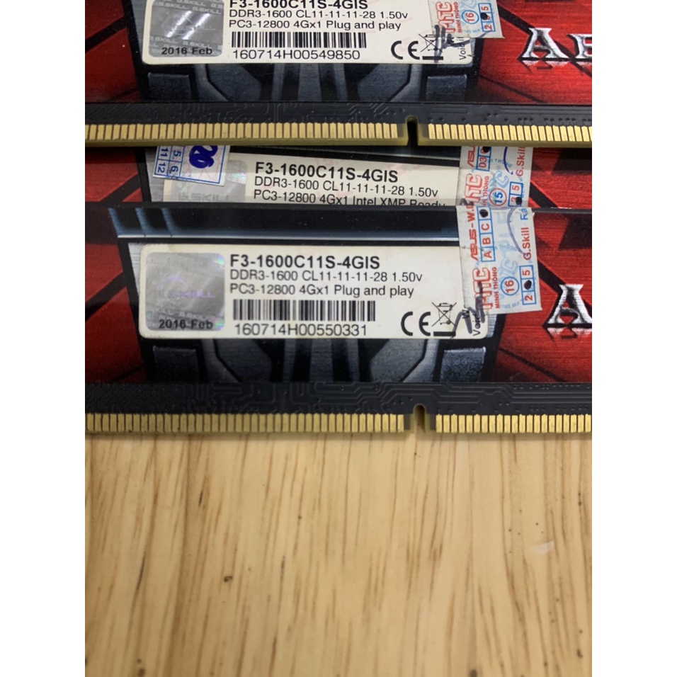 Ram G.SKILL 4G-1600 cần bán.