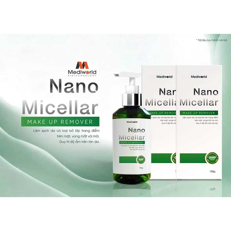 Nước tẩy trang NANO MICELLAR MAKE UP REMOVER / mediworld