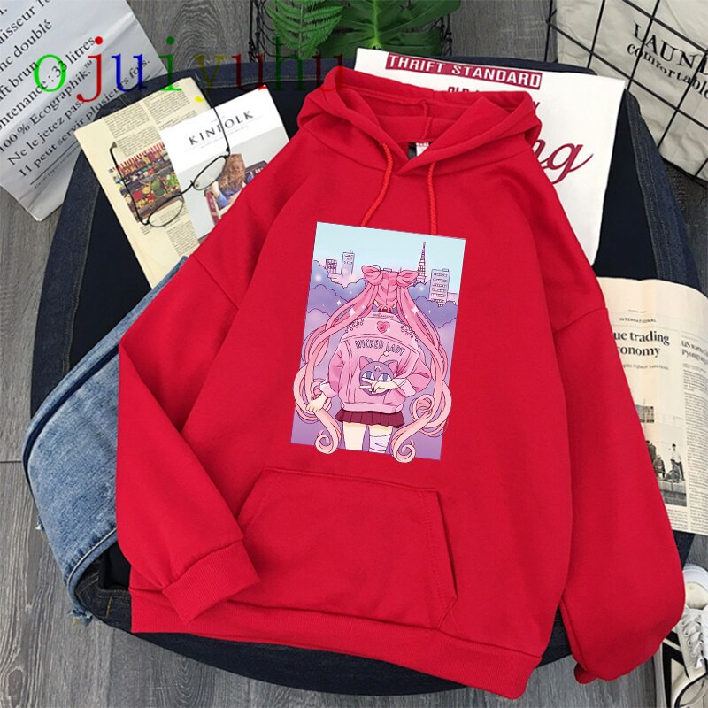 Áo Hoodie Tay Dài In Hình Quả Bơ Dễ Thương Thời Trang Mùa Đông Cho Nữ 90s | BigBuy360 - bigbuy360.vn