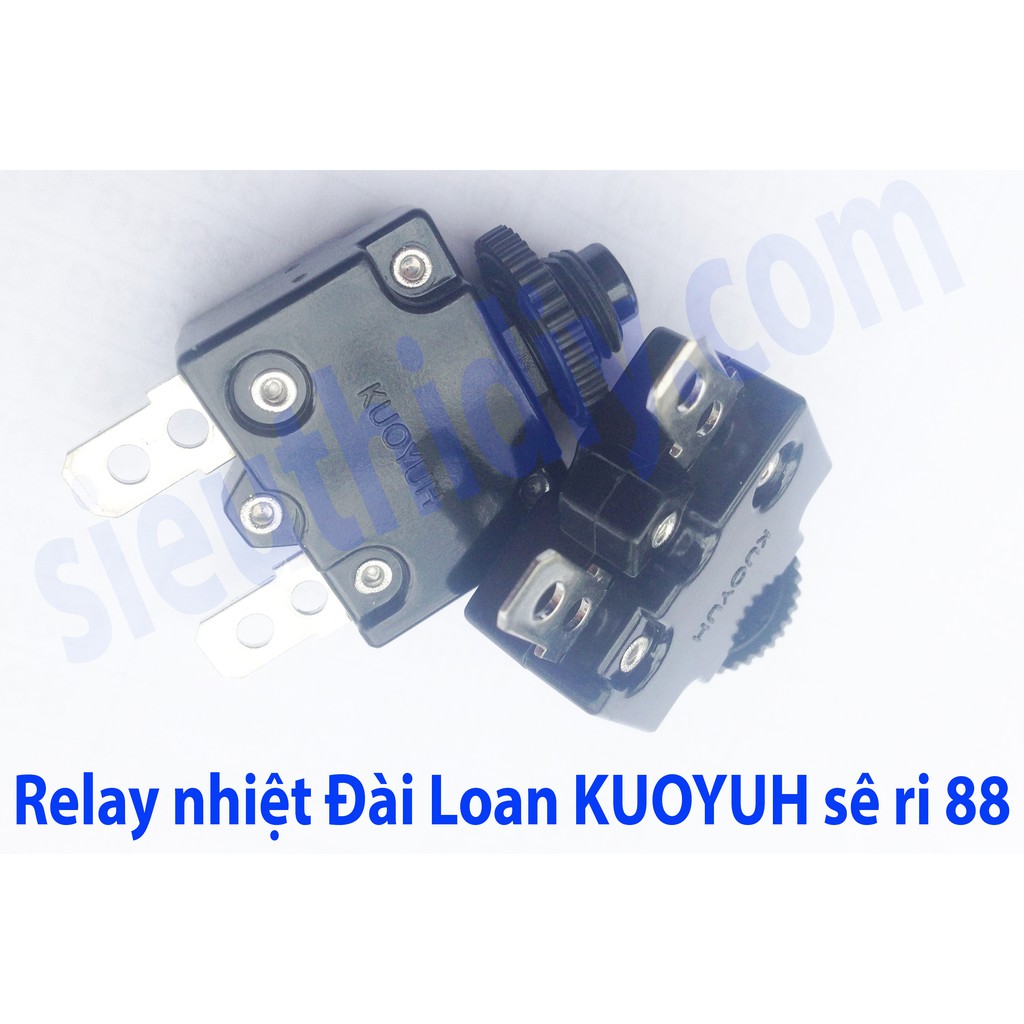 Rơ le relay 3-13A cầu chì nhiệt Đài Loan KUOYUH chính hãng sê ri 88