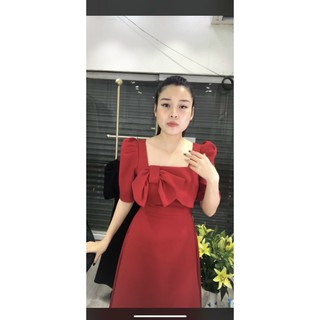 Đầm nơ ngực #bigsize 60kg đến 90kg