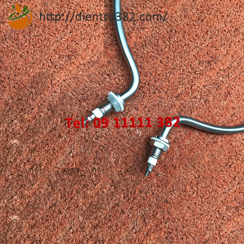 Điện trở vòng tròn 3kw-25cm, 4kw-30cm, 5kw-35cm, 6kw- 40cm. Thanh nhiệt vòng tròn cho nồi bánh cuốn, nồi hấp inox 304.