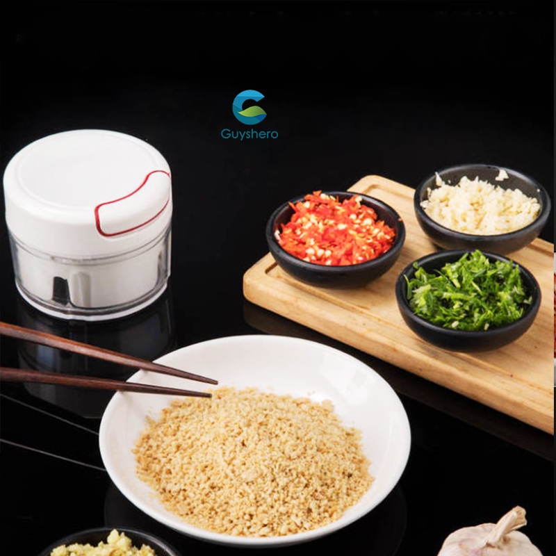 Guyshero Máy xay thực phẩm Guyshero thủ công nhỏ xinh tiện lợi
