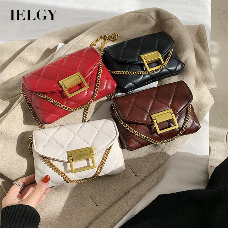 Túi xách da đeo chéo thời trang cho nữ IELGY