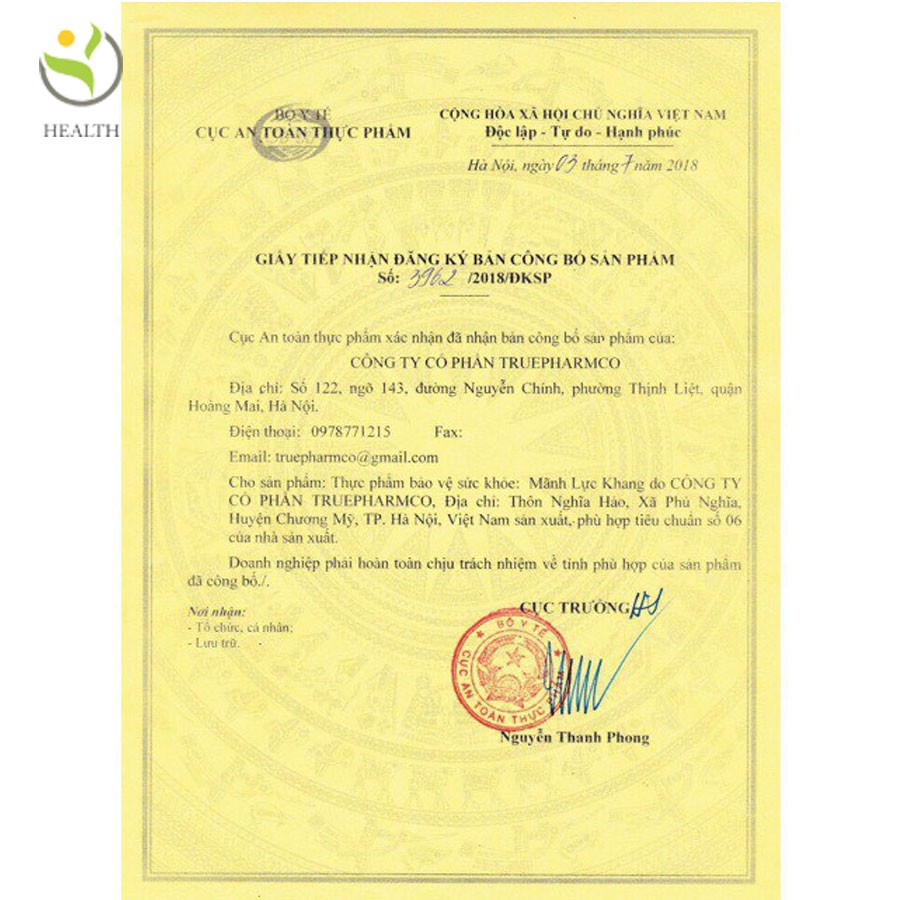 Mãnh lực khang plus bổ thận tráng dương tăng cường sinh lý testosterons nam giới - Healthy Pharmacy
