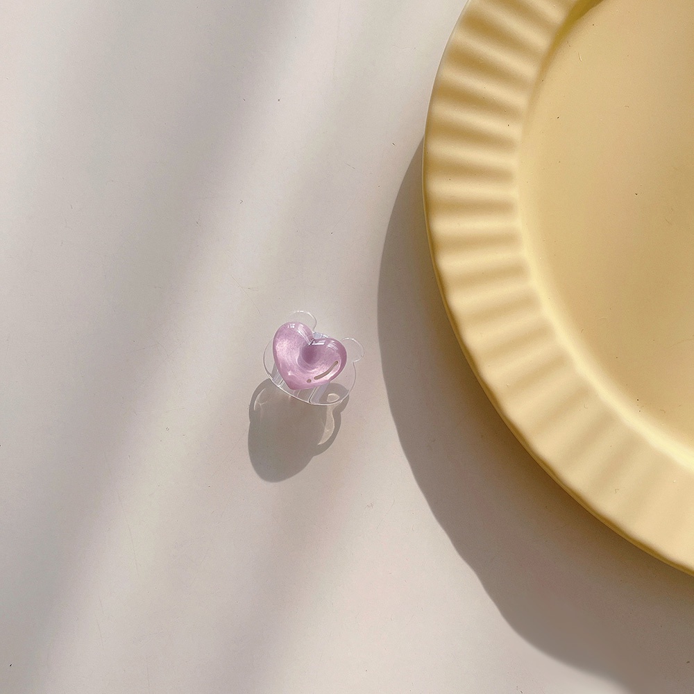 Cáp Dữ Liệu Qipin Đầu Gấu Hoạt Hình Màu Trong Suốt Thông Dụng Cho Apple