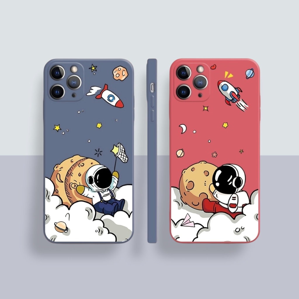 Ốp lưng Vuông Vũ trụ Xiaomi Redmi Note 9,Note 9s,Note 9 Pro,Redmi Note 8,Note 8 Pro,Redmi Note 7,Note 5,Note 5 Pro