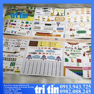 ❣️𝑭𝒓𝒆𝒆𝒔𝒉𝒊𝒑❣️ tập tóm tát kiến thức toán lớp1
