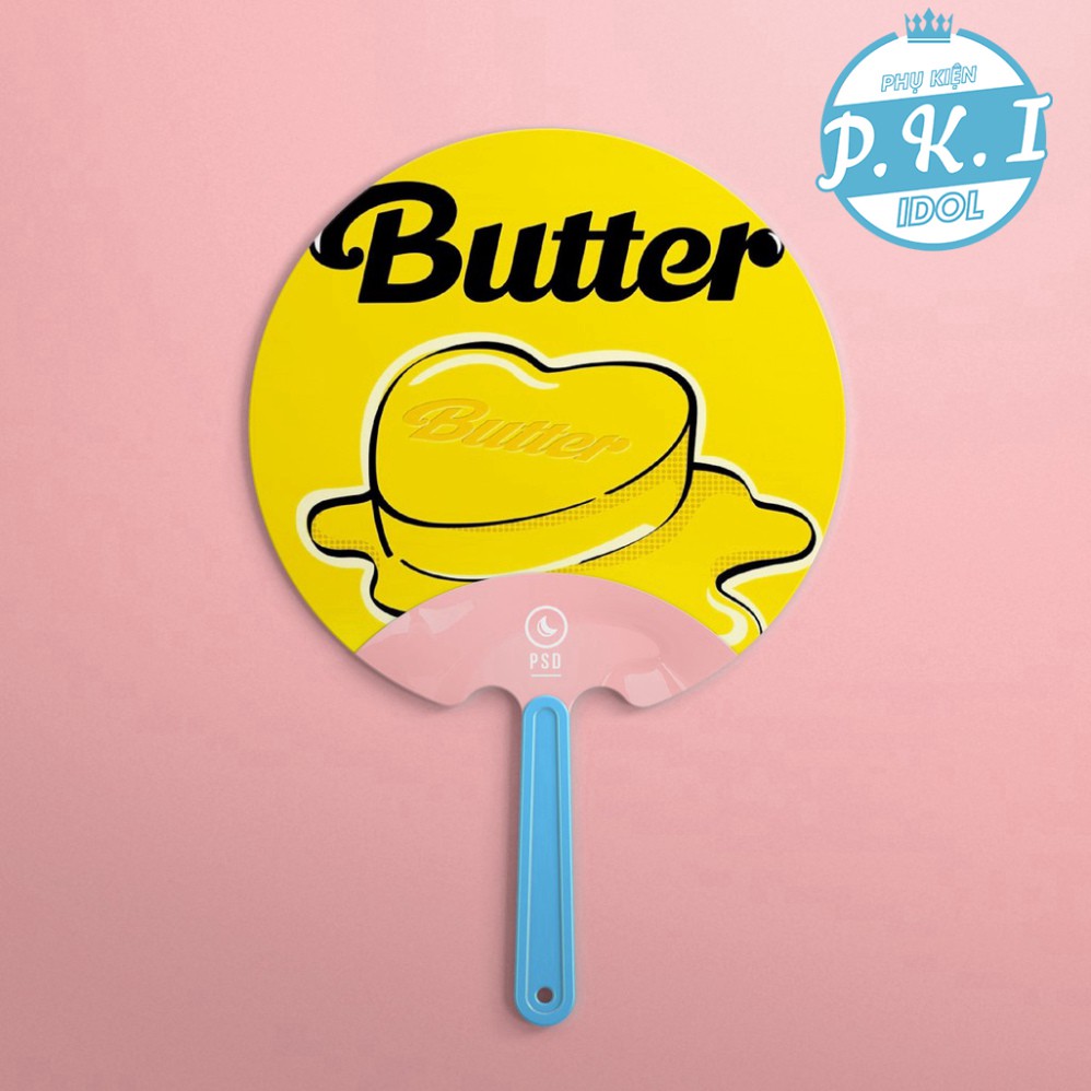 Quạt cầm tay BTS - BUTTER 2021 - Vô số mẫu ảnh cho các bạn chọn - QUÀ TẶNG K-POP