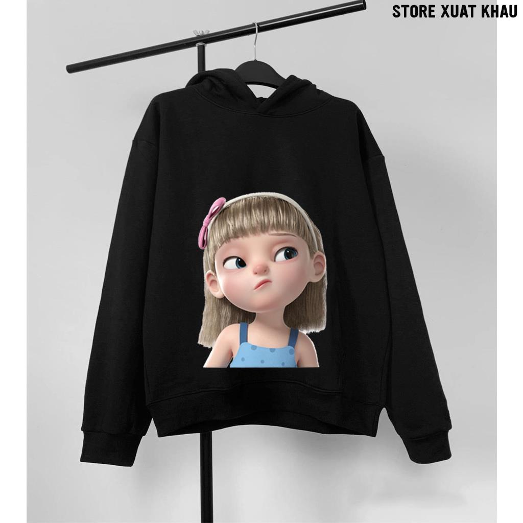 ÁO HOODIE ADLV NỈ COTTON 100% FULL MẪU UNISEX