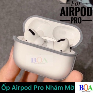 Ốp Airpod Pro 2019 Nhám Mờ - Viền Màu - Chính Hãng Likgus