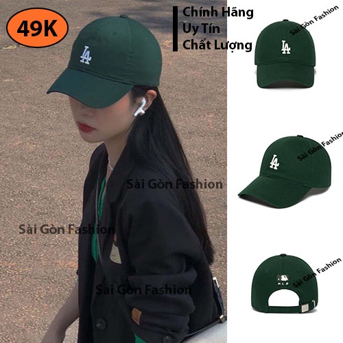 Mũ lưỡi trai nữ nam thêu chữ LA | Nón kết thời trang cao cấp phong cách thể thao Ulzzang form unisex SG106