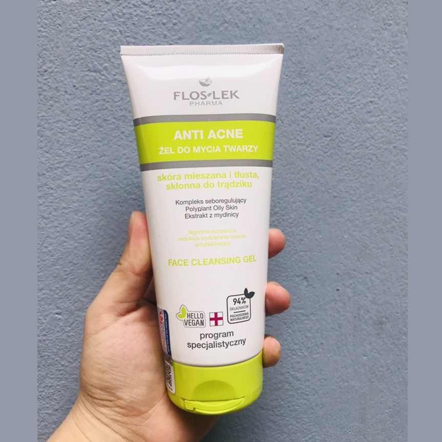 Bộ sản phẩm FLOSLEK ANTI ACNE Chăm sóc toàn diện da mụn