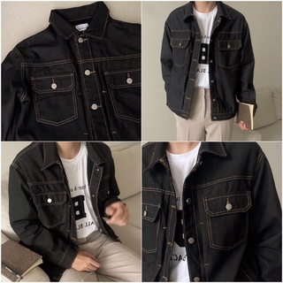 Áo khoác denim nam hàn quốc - harry 2 denim jacket