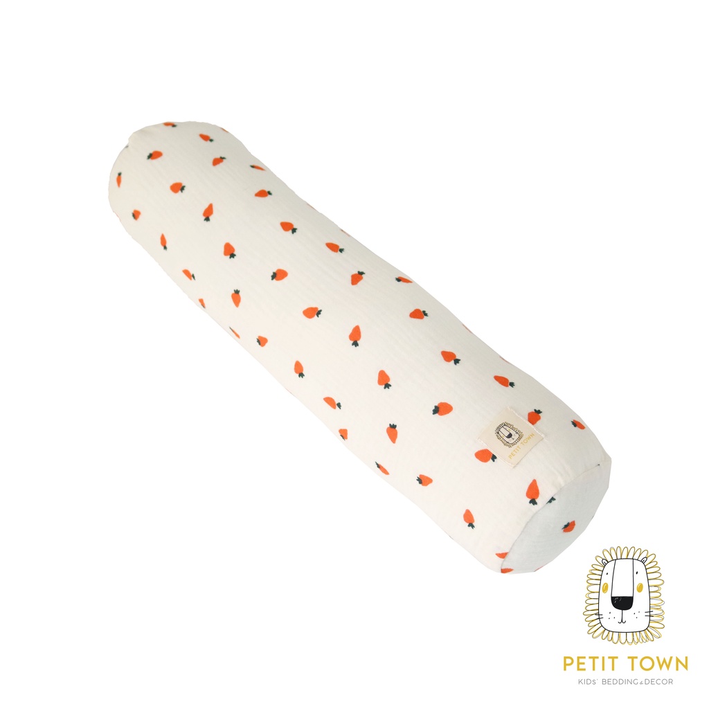 Combo sơ sinh 4 món Petit Town vải xô muslin họa tiết cà rốt