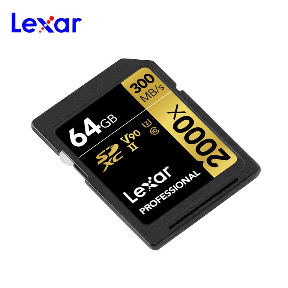 Thẻ Nhớ SDXC 64GB Pro 2000x 300mb/S Lexar, kèm đầu đọc Tốc độ cao ( Dành Cho Máy Ảnh Chuyên Nghiệp ) | BigBuy360 - bigbuy360.vn