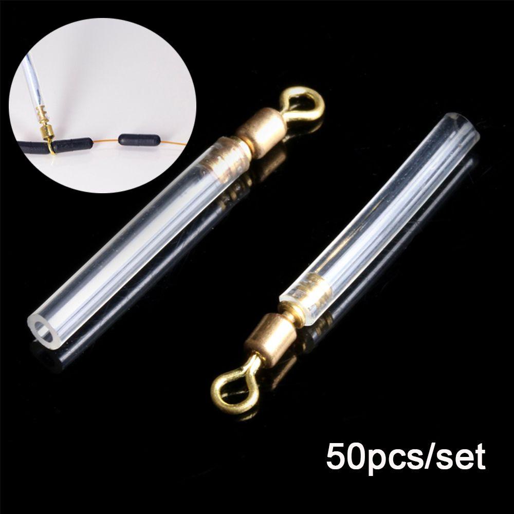 MUVAKO Bộ 50 Phao Câu Cá Bằng Silicone Chất Lượng Cao