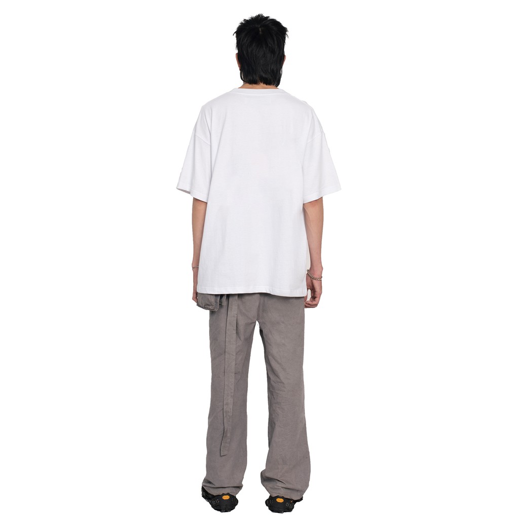 Áo Thun Trơn Ngắn Tay Beuter Blank White T-shirt