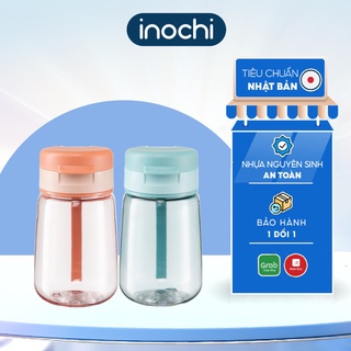 [Xuất Nhật] Bình Nước Cho Bé Đi Học INOCHI Goki Hero Thiết Kế Nắp Có Nút Bấm Tiện Lợi, Chất Liệu Nhựa Nguyên Sinh An Toà